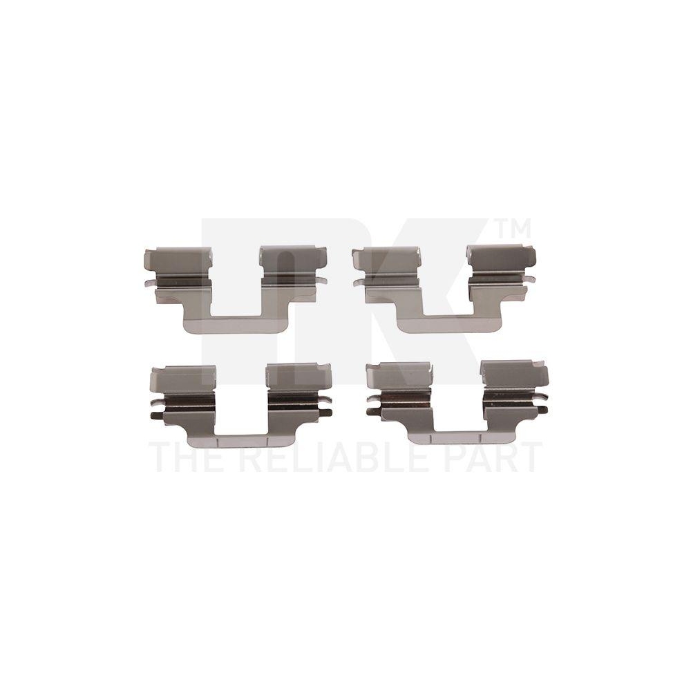 Zubehörsatz, Scheibenbremsbelag NK 79251731 für, Hinterachse