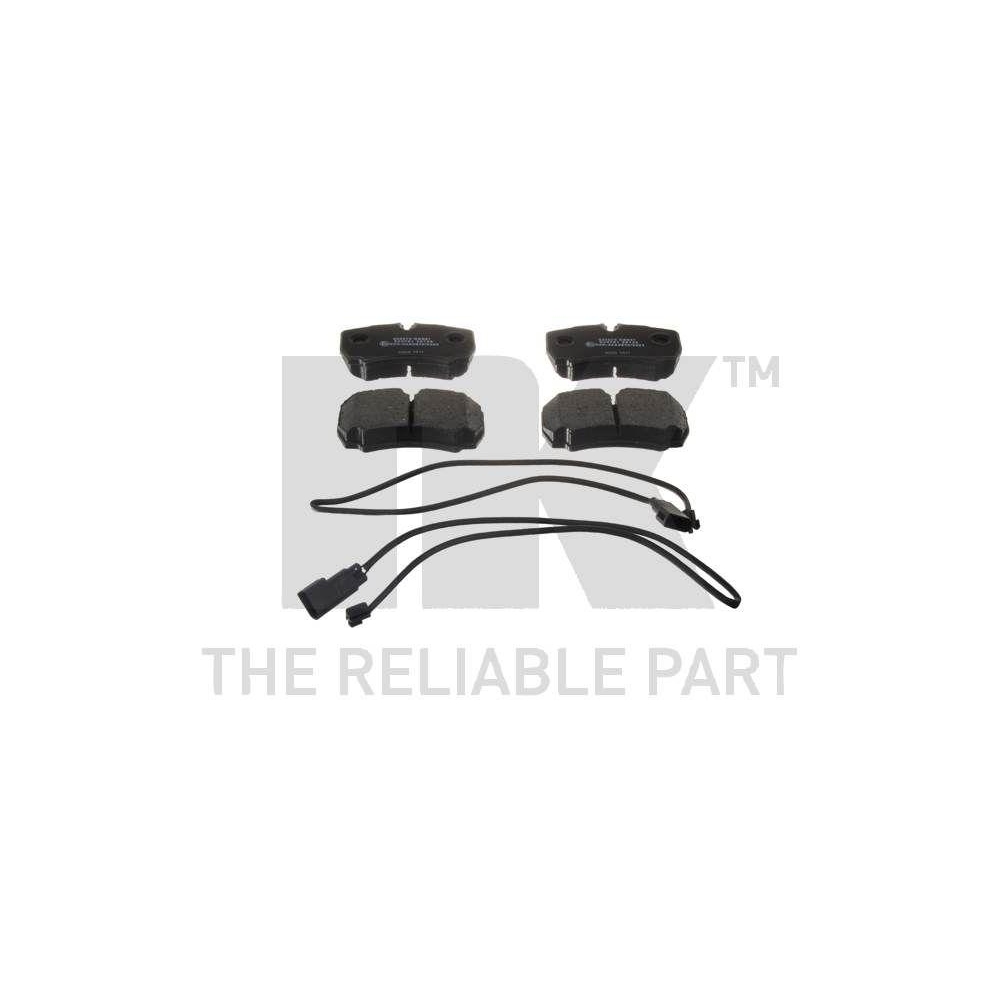 Bremsbelagsatz, Scheibenbremse NK 222575 f&uuml;r FORD, Hinterachse