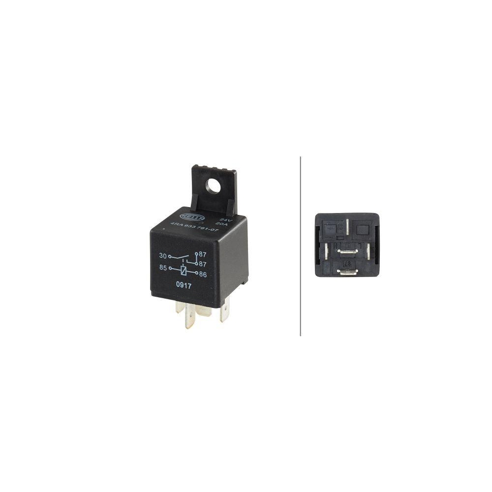 HELLA Relais, Arbeitsstrom 4RA 933 791-071 für DAF DAIMLER MAN MERCEDES-BENZ