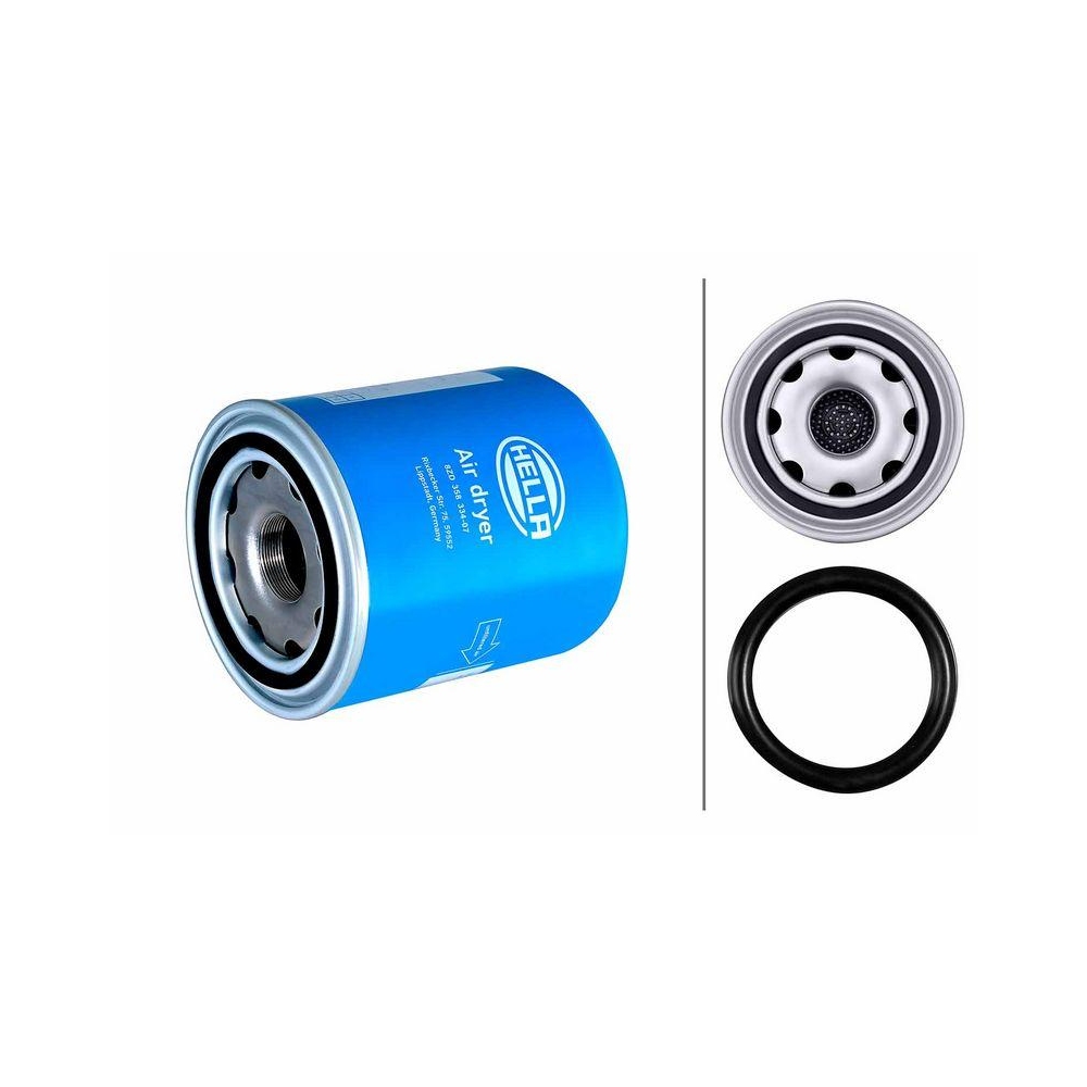 HELLA Lufttrocknerpatrone, Druckluftanlage 8ZD 358 334-071 für VOLVO