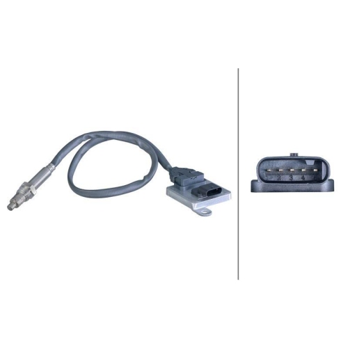HELLA 6PN 358 186-541 NOx-Sensor, NOx-Katalysator f&uuml;r FUSO (MITSUBISHI)