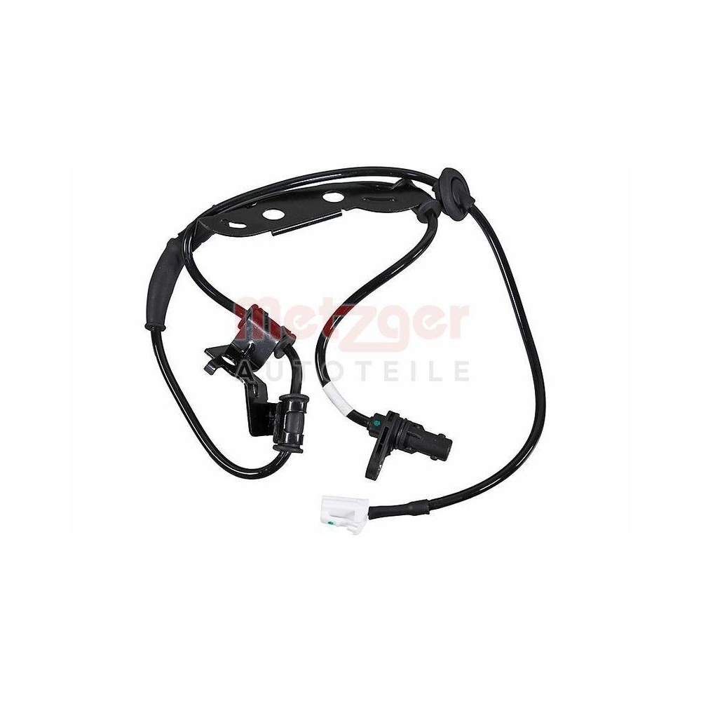 Sensor, Raddrehzahl METZGER 09001504 f&uuml;r HYUNDAI, Hinterachse links