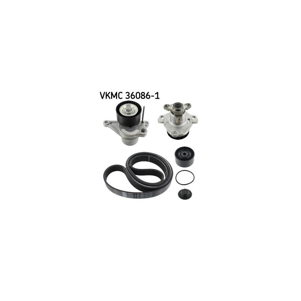 Wasserpumpe + Keilrippenriemensatz SKF VKMC 36086-1 für ALFA ROMEO LANCIA NISSAN