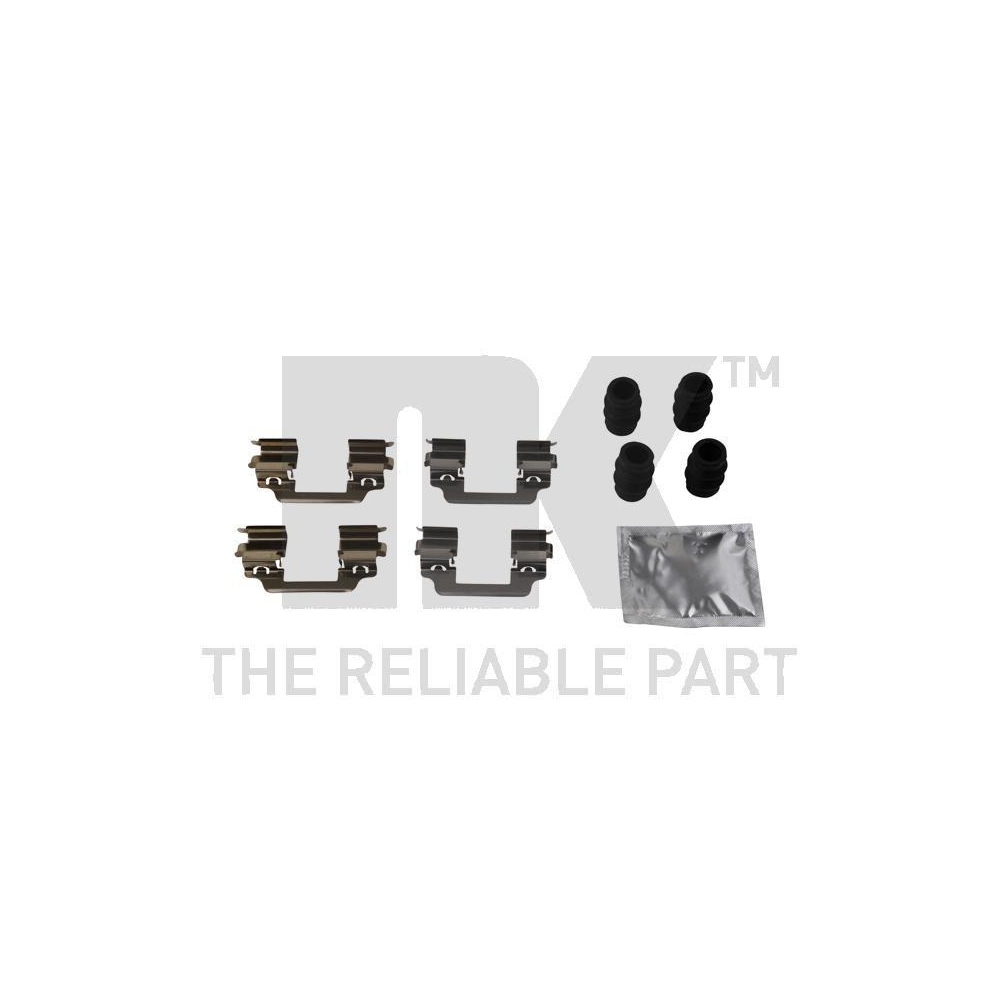 Zubeh&ouml;rsatz, Scheibenbremsbelag NK 79251861 f&uuml;r, Vorderachse