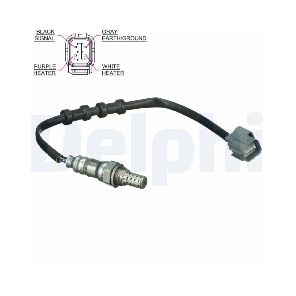 DELPHI ES20322-12B1 Lambdasonde f&uuml;r HONDA, nach Katalysator, vor Katalysator