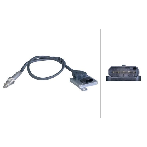 HELLA 6PN 358 186-551 NOx-Sensor, NOx-Katalysator f&uuml;r FUSO (MITSUBISHI)