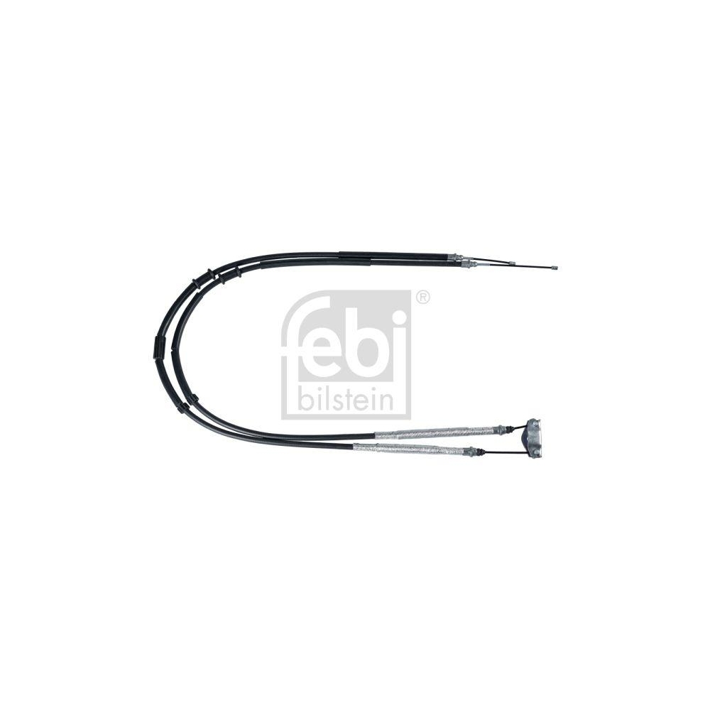 FEBI BILSTEIN Seilzug, Feststellbremse 106235 f&uuml;r OPEL VAUXHALL, hinten links