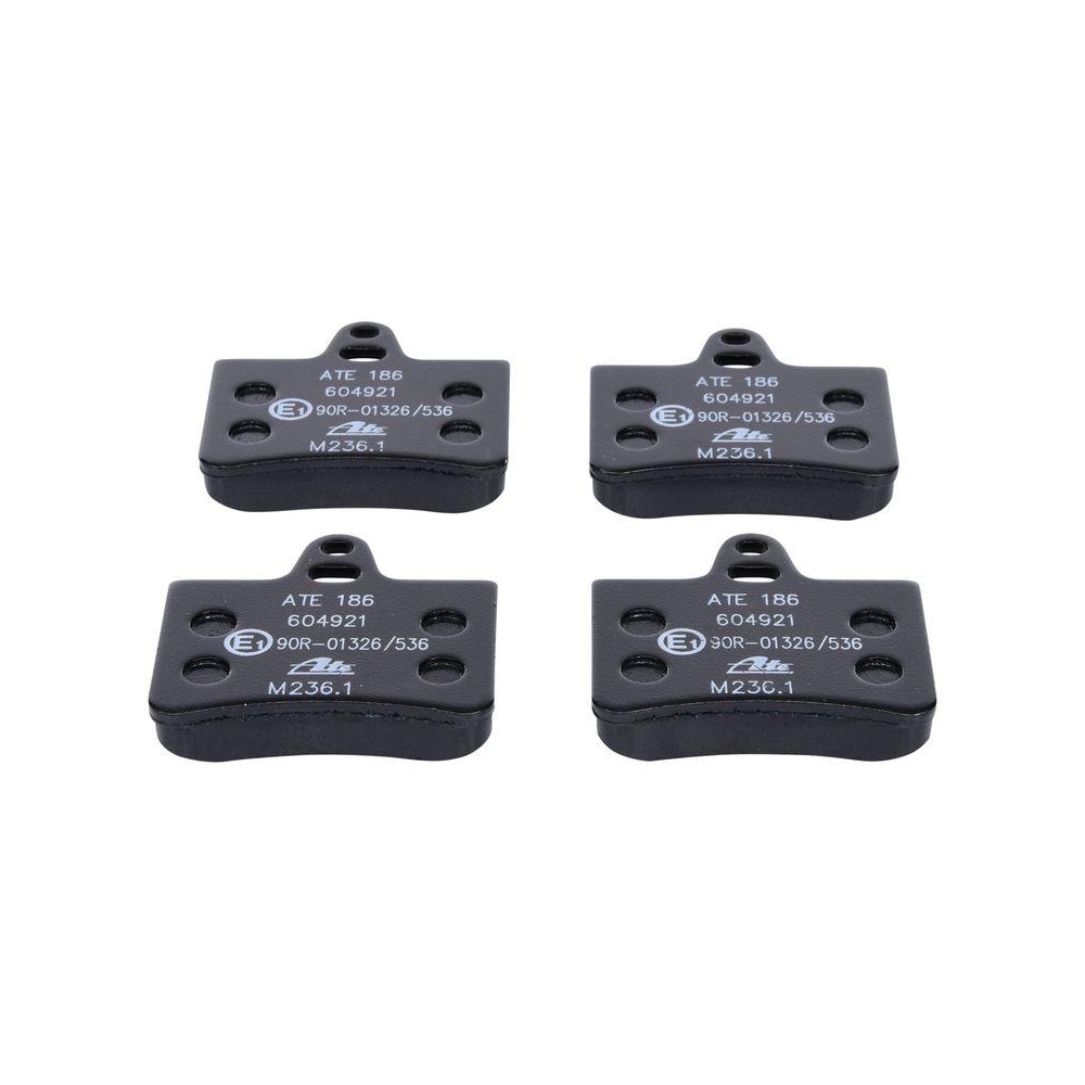 Bremsbelagsatz, Scheibenbremse ATE 13.0460-4921.2 f&uuml;r CITRO&Euml;N, Hinterachse