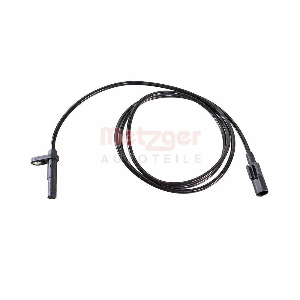 Sensor, Raddrehzahl METZGER 09001540 f&uuml;r MERCEDES-BENZ VW, Hinterachse links