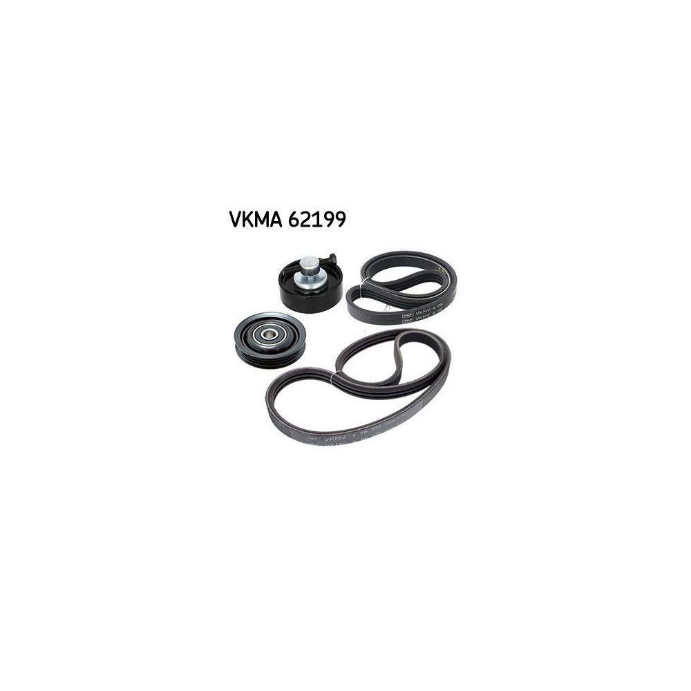 Keilrippenriemensatz SKF VKMA 62199 f&uuml;r NISSAN KIA