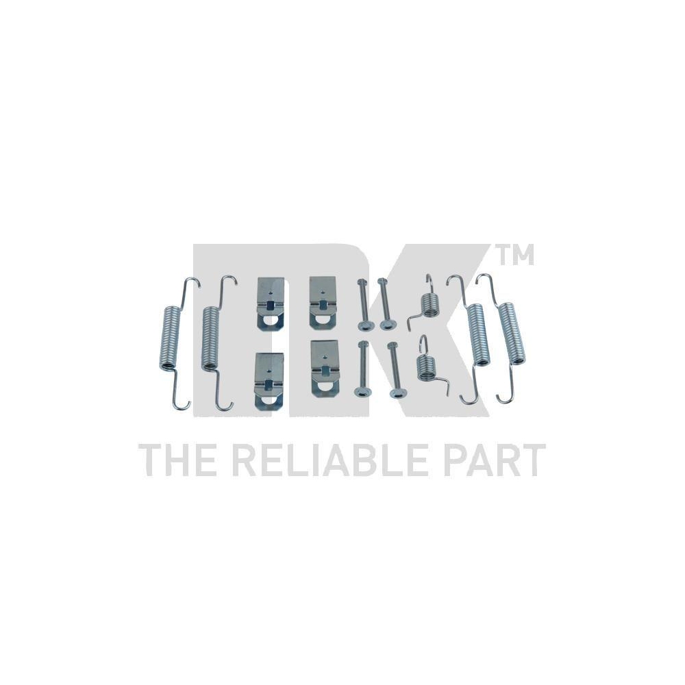 Zubeh&ouml;rsatz, Feststellbremsbacken NK 79260895 f&uuml;r HONDA ACURA, Hinterachse