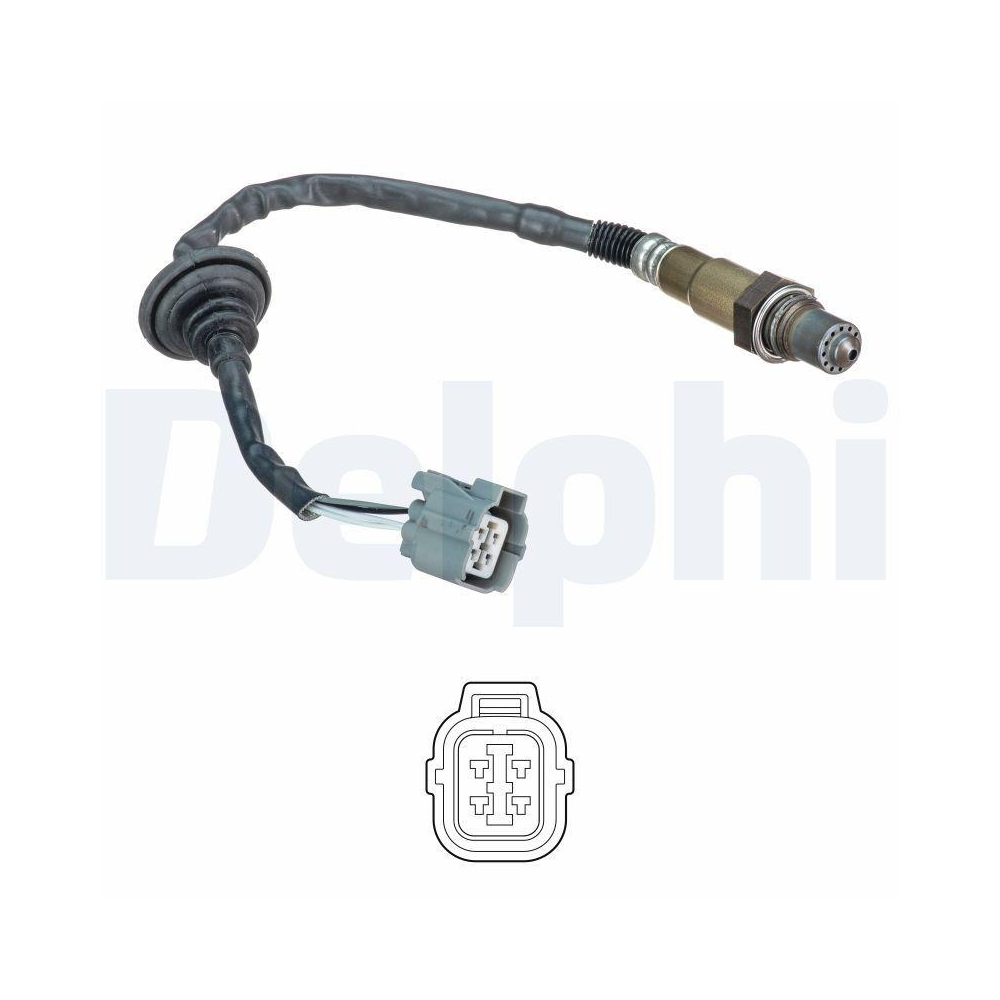 DELPHI ES20637-12B1 Lambdasonde f&uuml;r HONDA, nach Katalysator