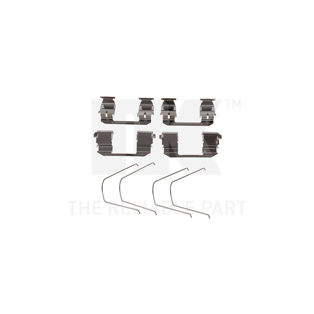 Zubeh&ouml;rsatz, Scheibenbremsbelag NK 79261743 f&uuml;r, Vorderachse