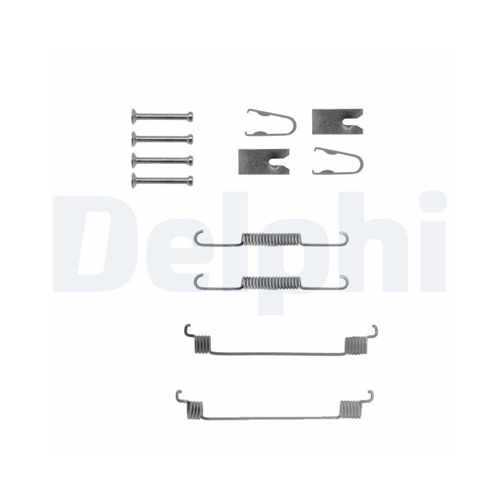 DELPHI LY1287 Zubeh&ouml;rsatz, Bremsbacken f&uuml;r, Hinterachse
