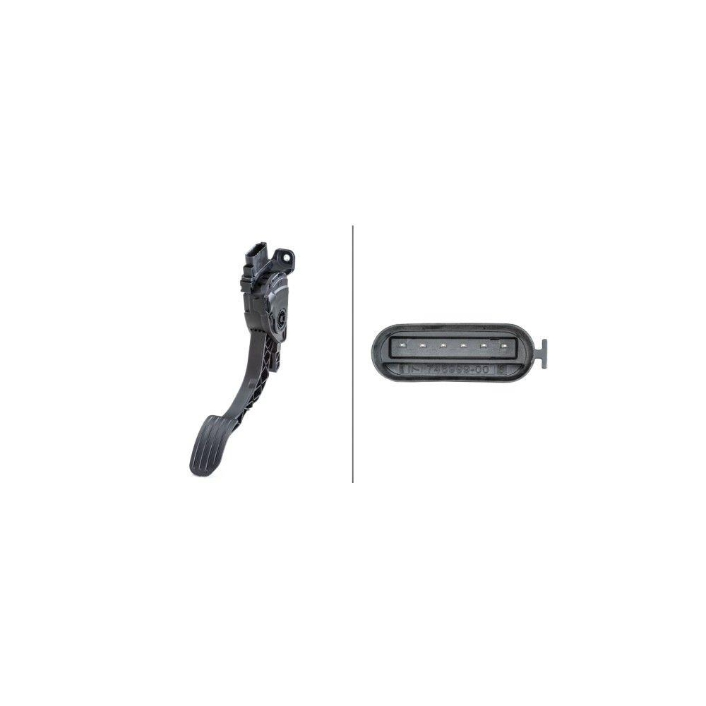 HELLA Sensor, Fahrpedalstellung 6PV 010 834-801 f&uuml;r VOLVO