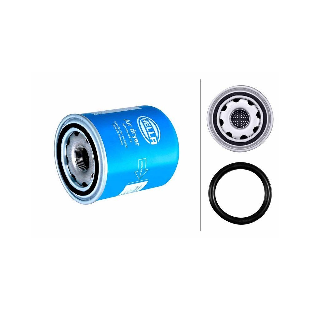 HELLA Lufttrocknerpatrone, Druckluftanlage 8ZD 358 334-101 für MERCEDES-BENZ