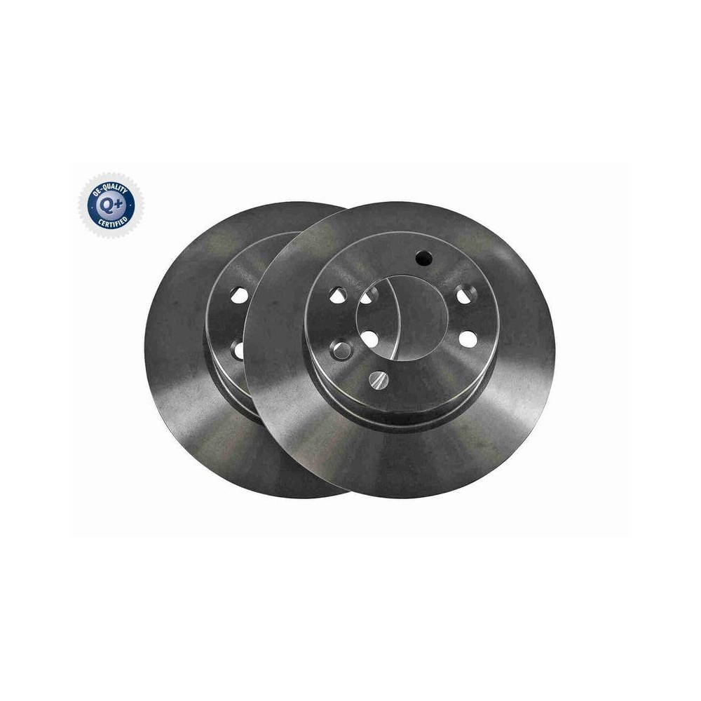 VAICO V46-40012 2 St&uuml;ck Bremsscheiben Q+, Erstausr&uuml;sterqualit&auml;t f&uuml;r RENAULT, Hinterachse