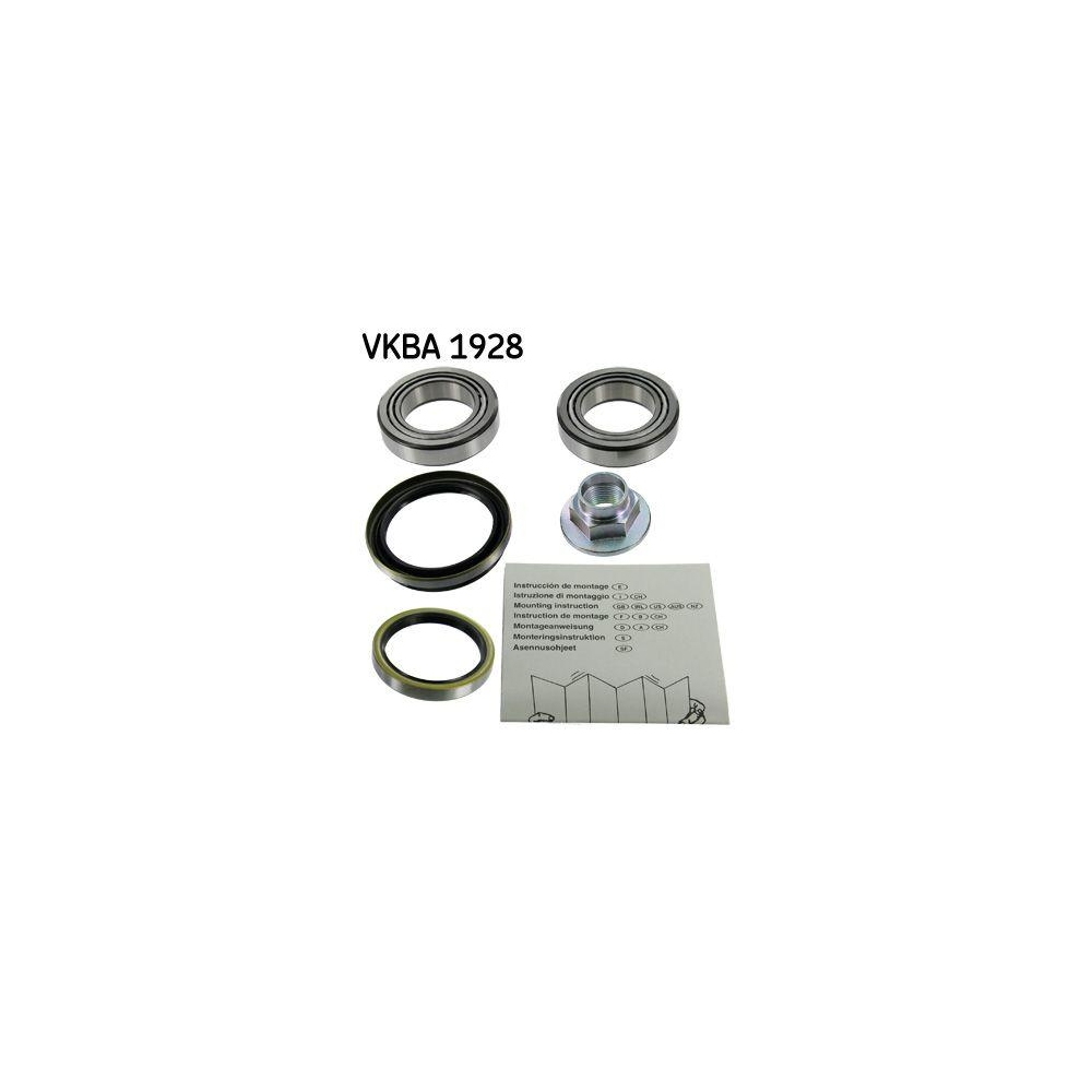 Radlagersatz SKF VKBA 1928 für MAZDA KIA, Vorderachse
