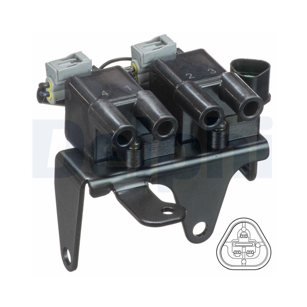 DELPHI GN10829-12B1 Z&uuml;ndspule f&uuml;r HYUNDAI
