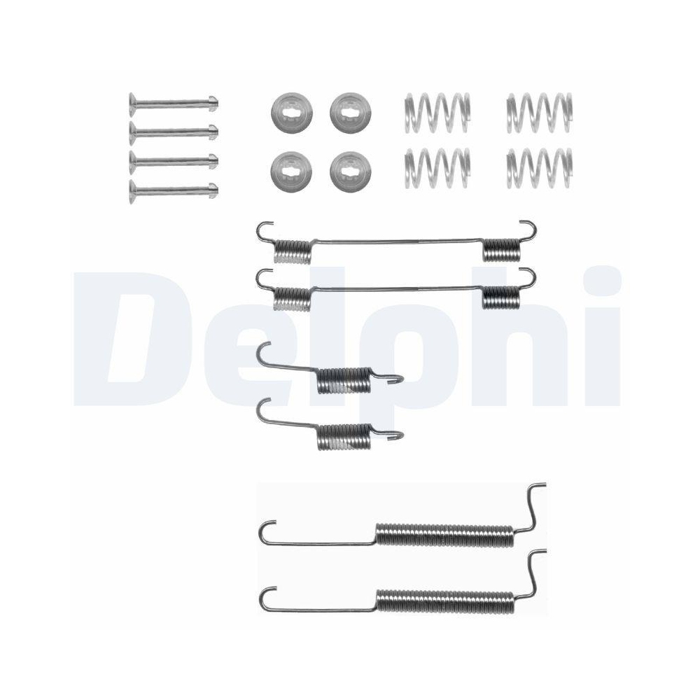 DELPHI LY1292 Zubeh&ouml;rsatz, Bremsbacken f&uuml;r, Hinterachse