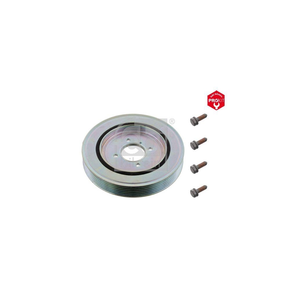 FEBI BILSTEIN Riemenscheibe, Kurbelwelle 33788 ProKit f&uuml;r CITRO&Euml;N FIAT PEUGEOT