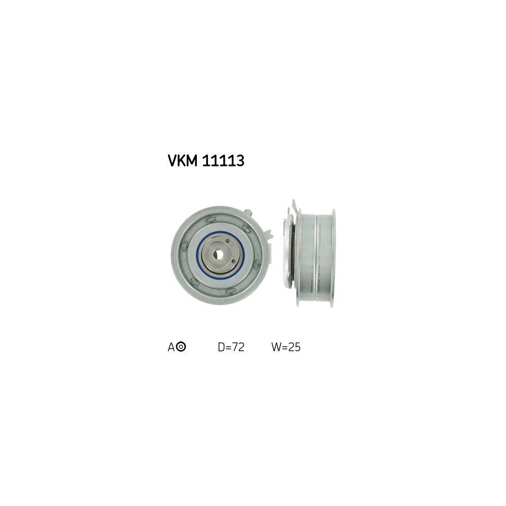 Spannrolle, Zahnriemen SKF VKM 11113 für AUDI SEAT SKODA VW VW (FAW) VW (SVW)