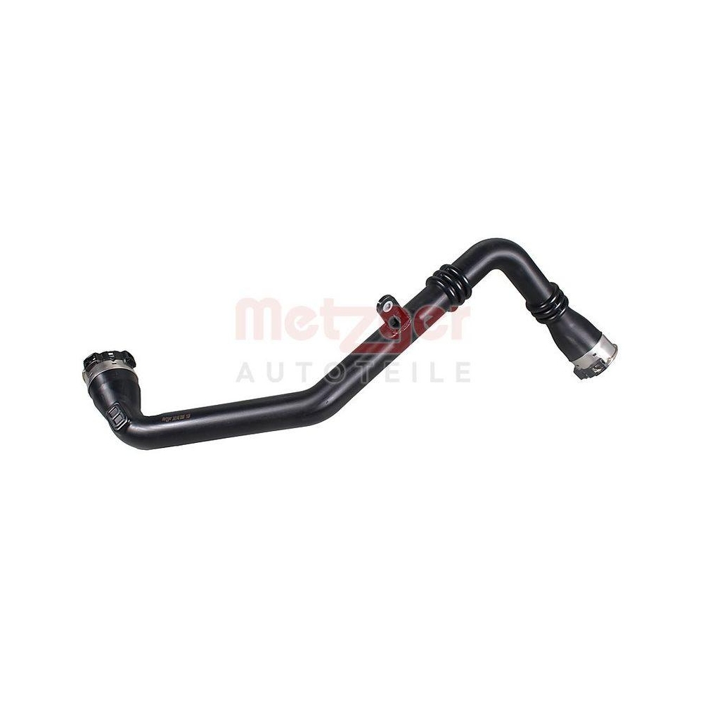 Ladeluftschlauch METZGER 2401148 für NISSAN, Ladeluftkühler, links