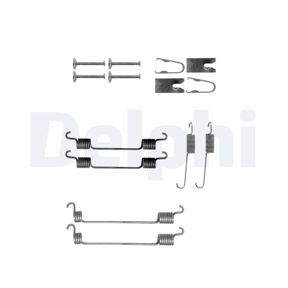 DELPHI LY1293 Zubeh&ouml;rsatz, Bremsbacken f&uuml;r TOYOTA, Hinterachse