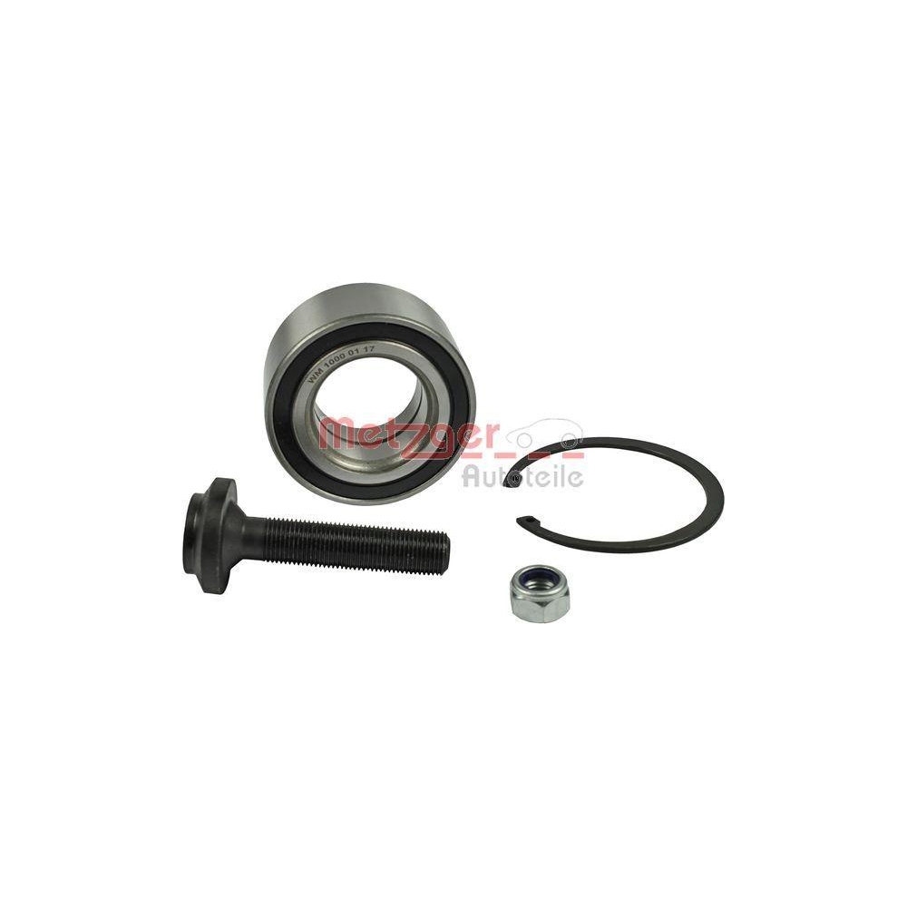 Radlagersatz METZGER WM 1000 f&uuml;r FORD VW VAG, Vorderachse, Vorderachse links