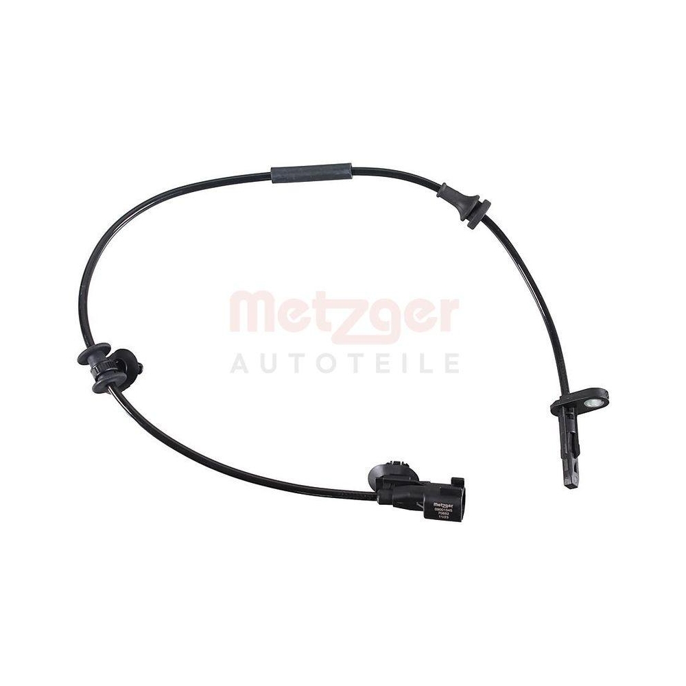 Sensor, Raddrehzahl METZGER 09001545 GREENPARTS f&uuml;r TESLA, Hinterachse links