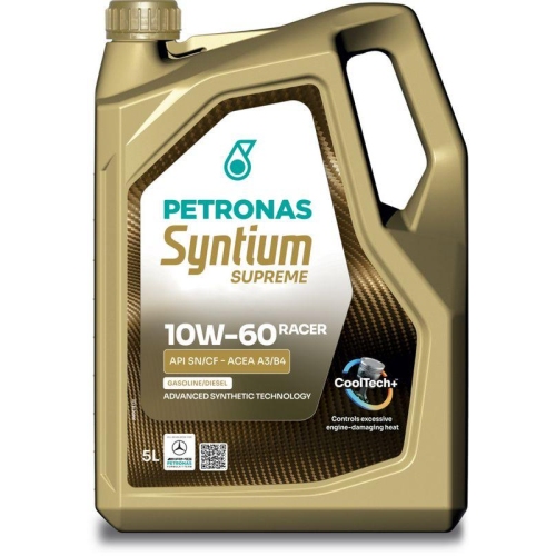 Petronas 71222M12EU Syntium SUPREME RACER 10W-60 SN 5000 ml Motor&ouml;l