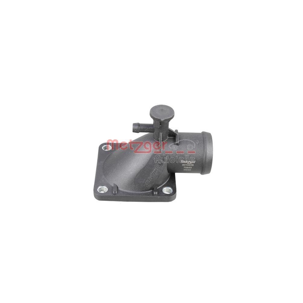 K&uuml;hlmittelflansch METZGER 4010226 f&uuml;r VW, Thermostat, oben