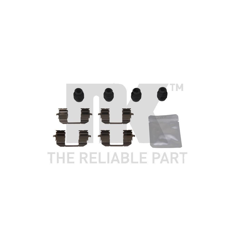 Zubeh&ouml;rsatz, Scheibenbremsbelag NK 79261844 f&uuml;r, Vorderachse