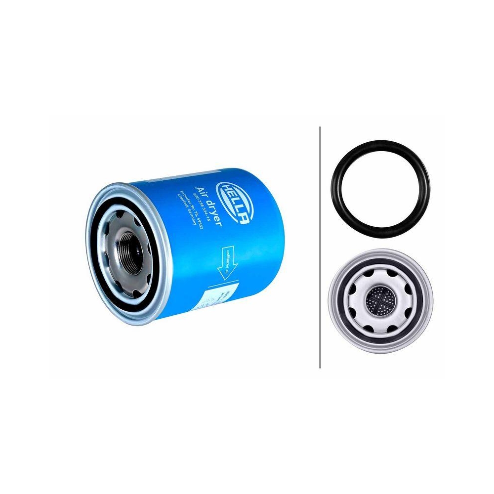 HELLA Lufttrocknerpatrone, Druckluftanlage 8ZD 358 334-151 für DAF HINO