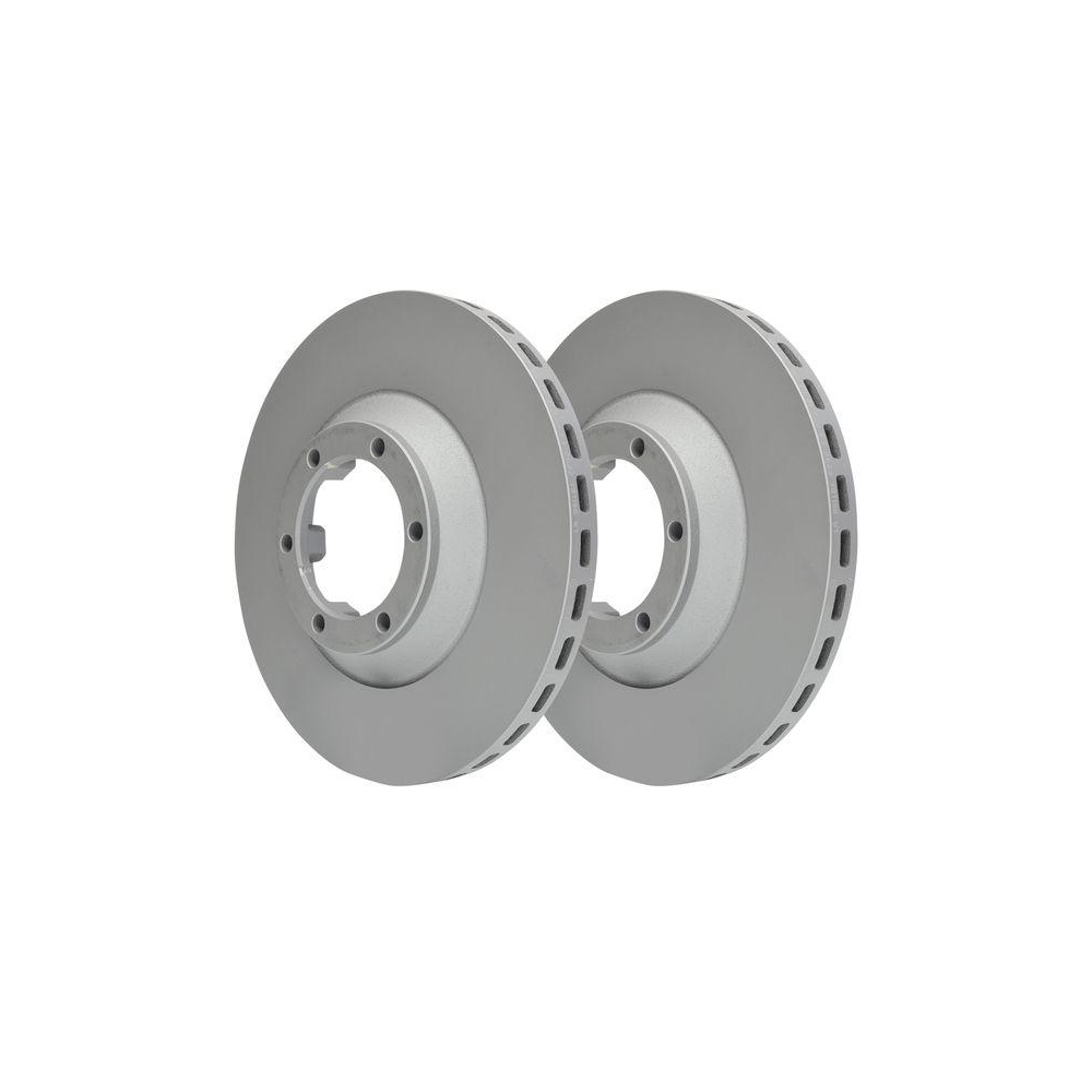 Bremsscheibe ATE 24.0122-0237.1 für MITSUBISHI HYUNDAI, Vorderachse