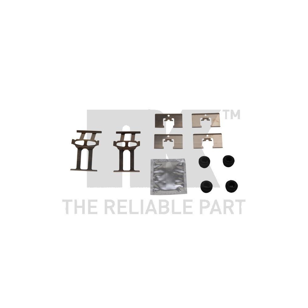 Zubeh&ouml;rsatz, Scheibenbremsbelag NK 79261863 f&uuml;r, Hinterachse