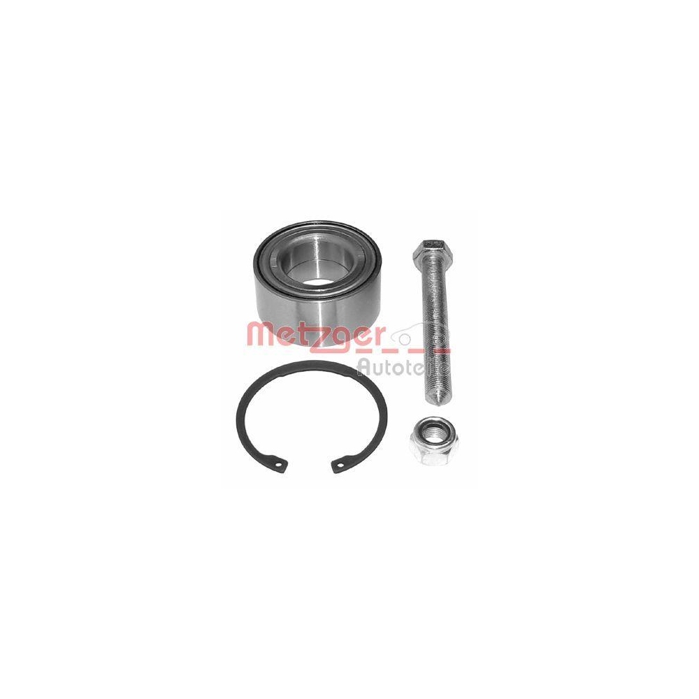 Radlagersatz METZGER WM 1146 f&uuml;r FORD VAG, Hinterachse, Hinterachse links