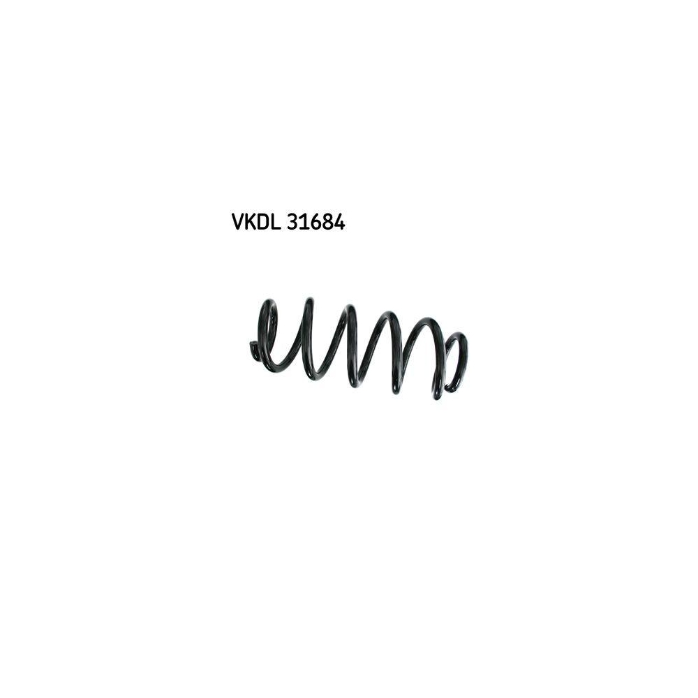 Fahrwerksfeder SKF VKDL 31684 f&uuml;r AUDI, Vorderachse