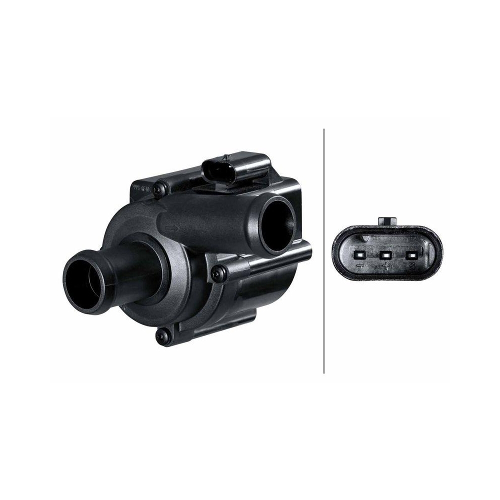 HELLA Zusatzwasserpumpe (K&uuml;hlwasserkreislauf) 8TW 358 413-251 f&uuml;r FORD