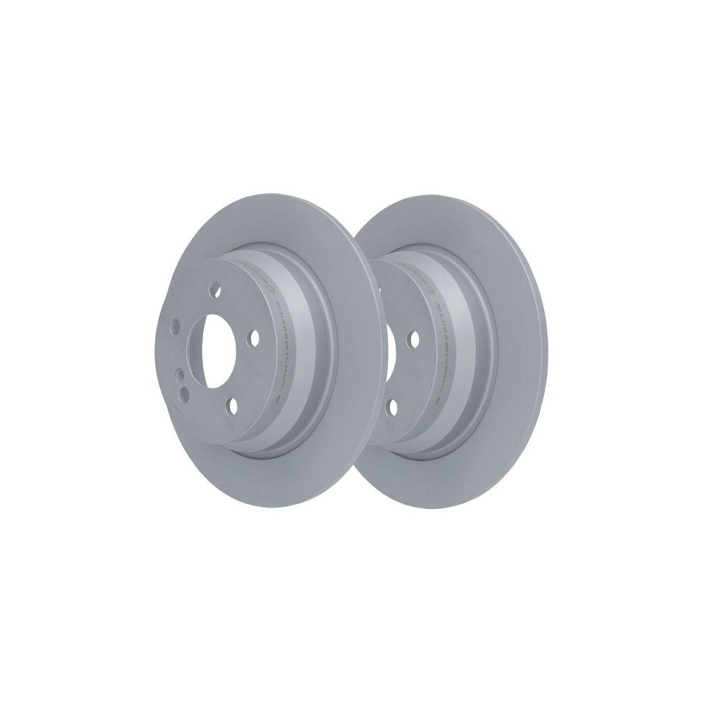 Bremsscheibe ATE 24.0110-0278.1 f&uuml;r MERCEDES-BENZ, Hinterachse