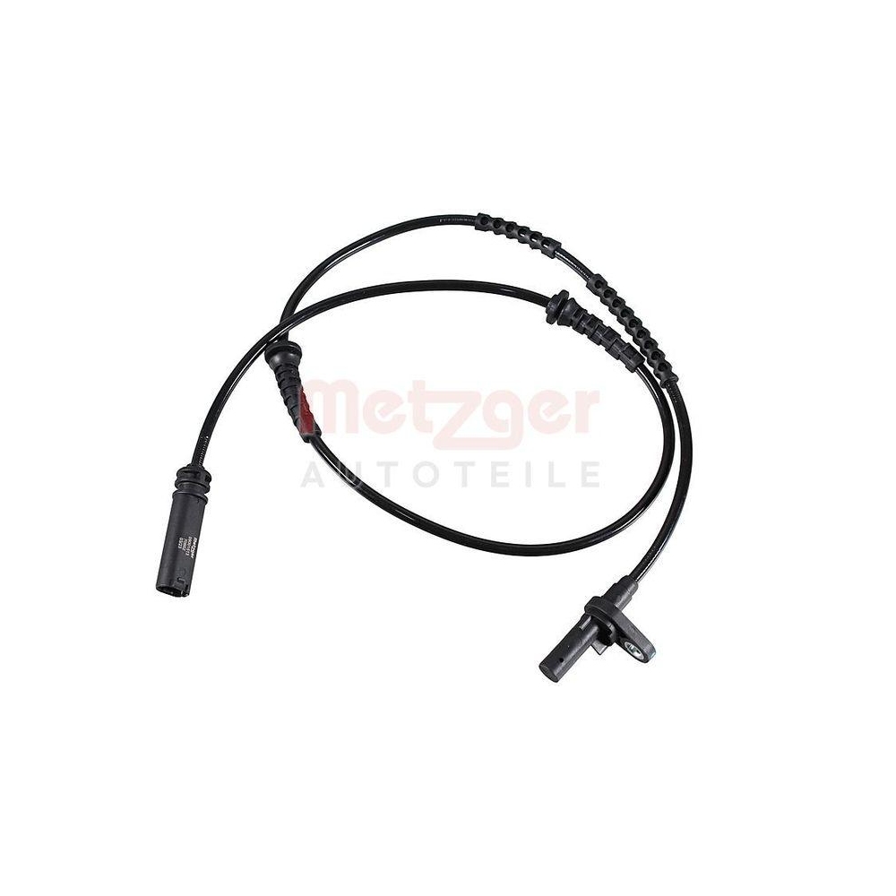 Sensor, Raddrehzahl METZGER 09001513 GREENPARTS f&uuml;r BMW, Vorderachse