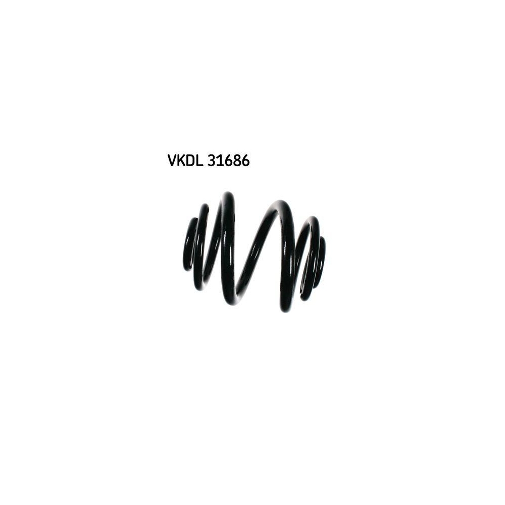 Fahrwerksfeder SKF VKDL 31686 f&uuml;r AUDI, Hinterachse