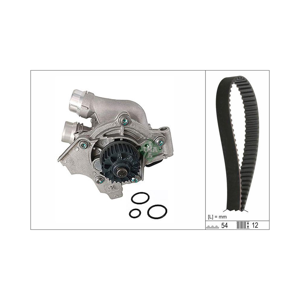 Wasserpumpe + Zahnriemensatz Schaeffler INA 530 0845 30 f&uuml;r AUDI SEAT SKODA VW