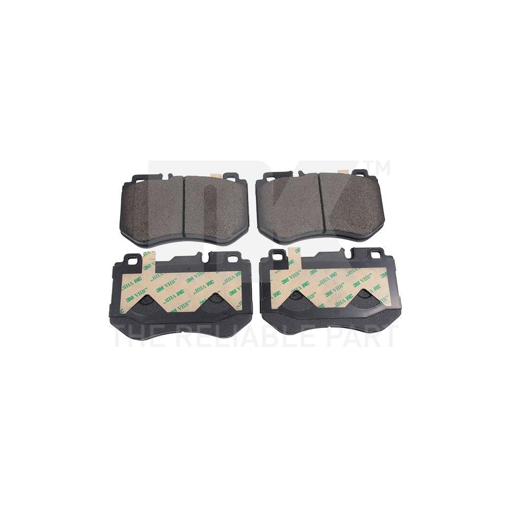 Bremsbelagsatz, Scheibenbremse NK 223390 f&uuml;r MERCEDES-BENZ, Vorderachse