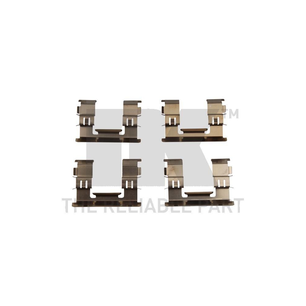 Zubeh&ouml;rsatz, Scheibenbremsbelag NK 79301869 f&uuml;r, Vorderachse