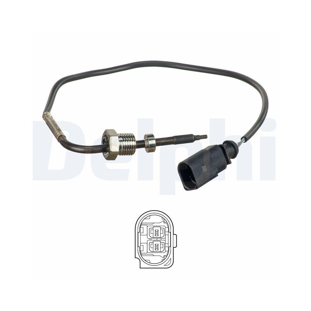 DELPHI TS30140 Sensor, Abgastemperatur f&uuml;r AUDI VW