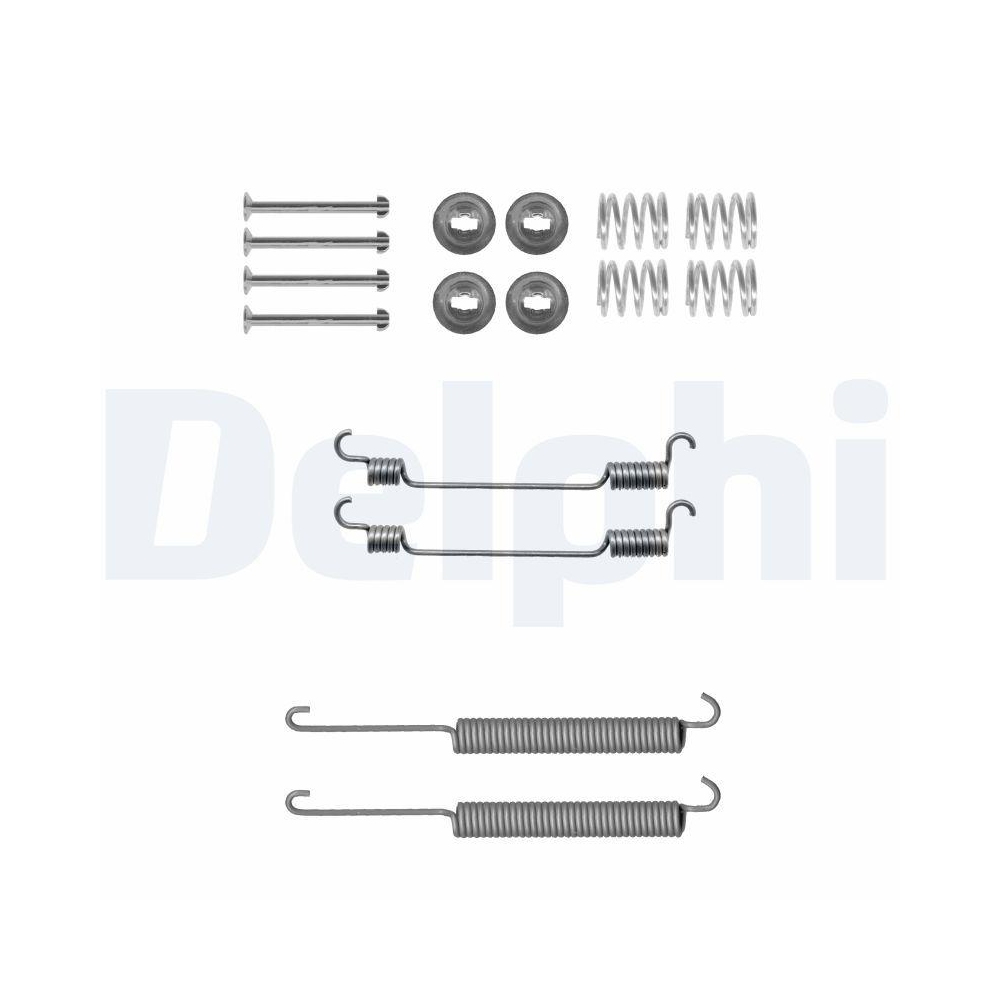 DELPHI LY1302 Zubeh&ouml;rsatz, Bremsbacken f&uuml;r, Hinterachse