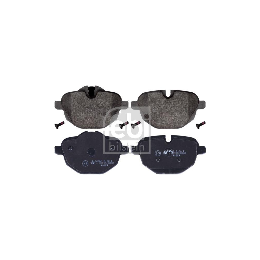 FEBI BILSTEIN Bremsbelagsatz, Scheibenbremse 116029 f&uuml;r BMW, Hinterachse