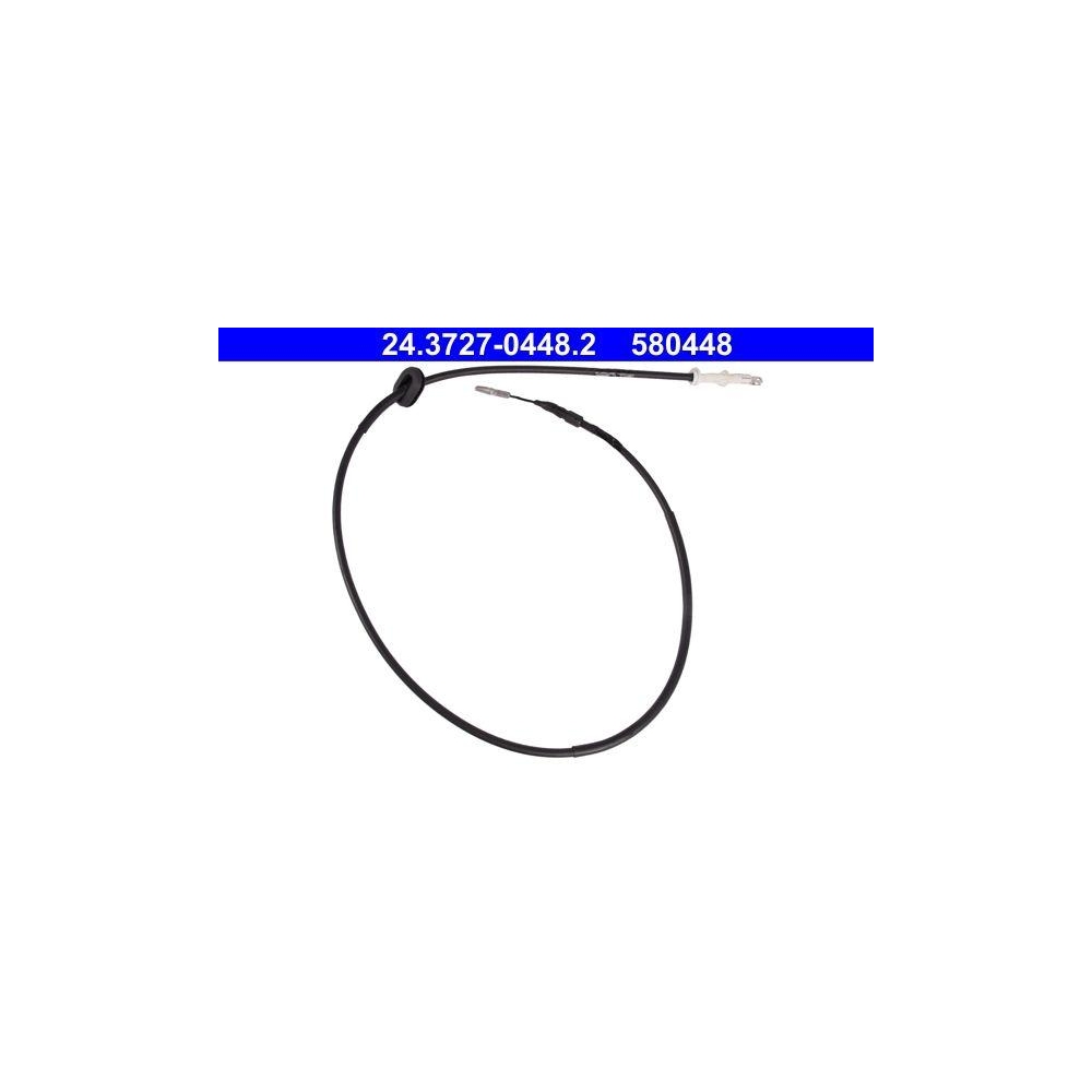 Seilzug, Feststellbremse ATE 24.3727-0448.2 f&uuml;r MERCEDES-BENZ, hinten rechts