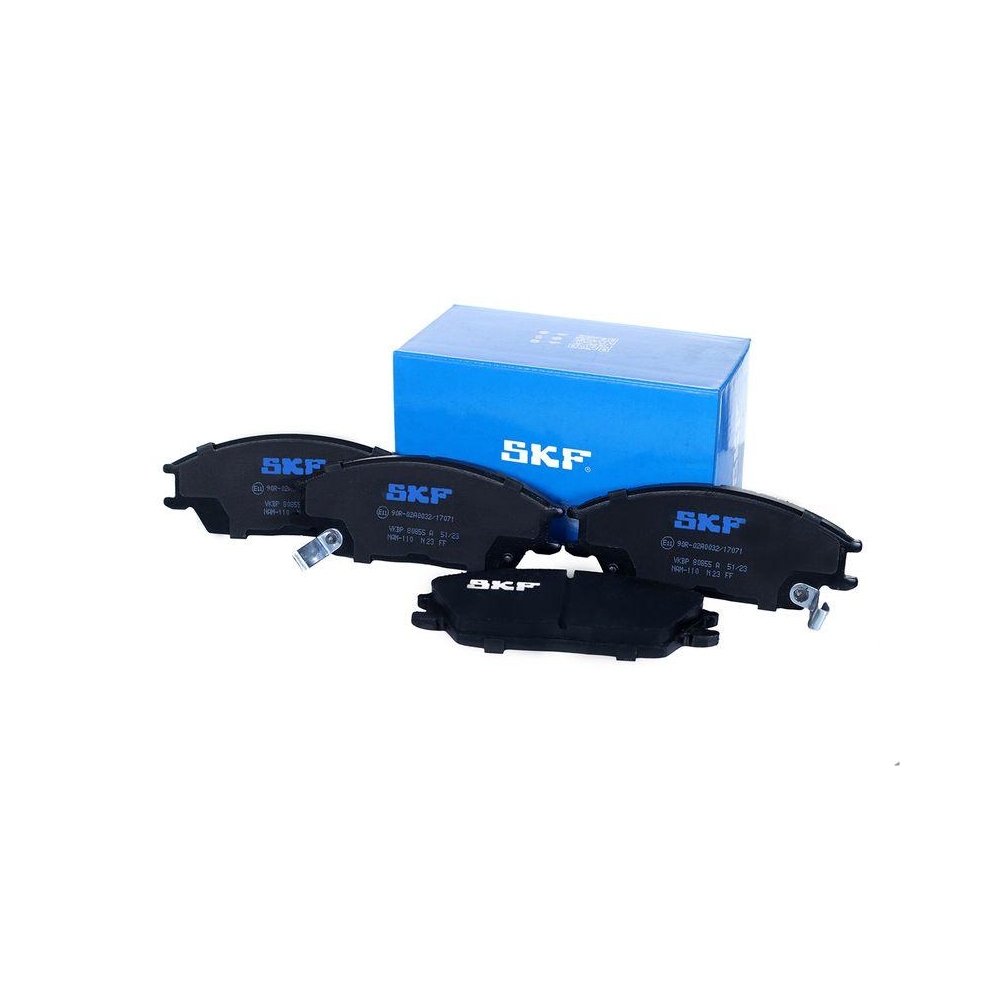 Bremsbelagsatz, Scheibenbremse SKF VKBP 80855 A für HONDA HYUNDAI, Vorderachse